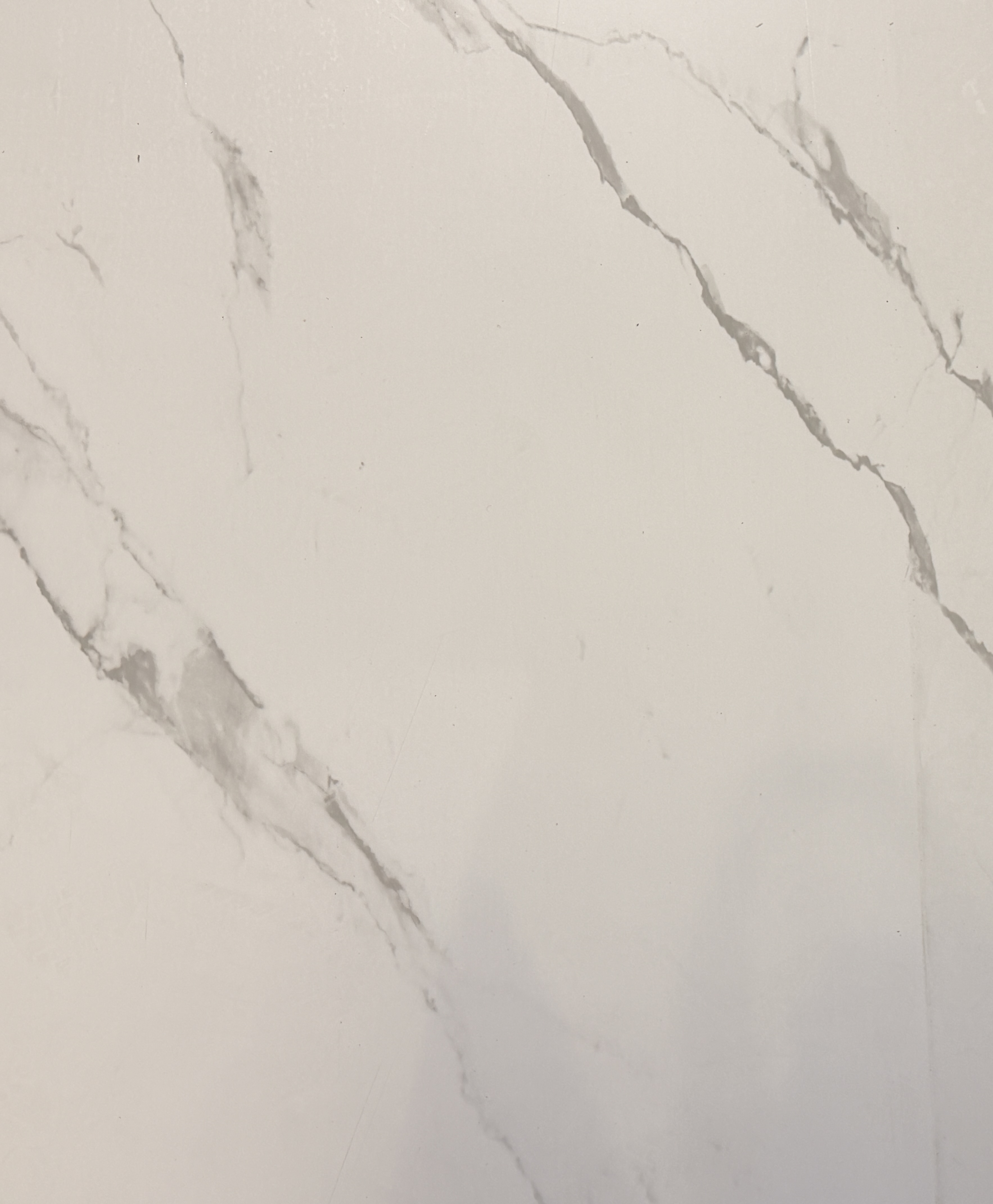 Bamboo Charcoal Wood Veneer | RP01 White Marble