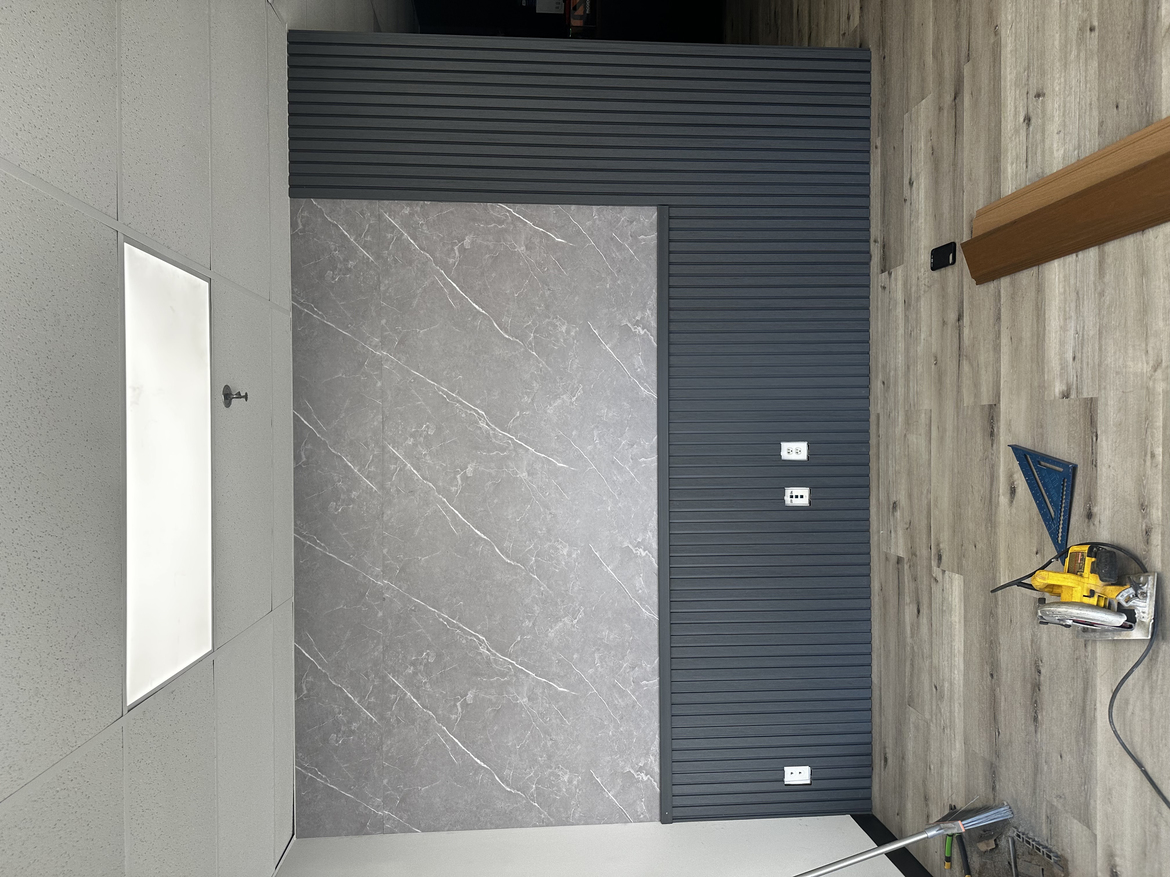 5-Hole Panel installation with decorative finish