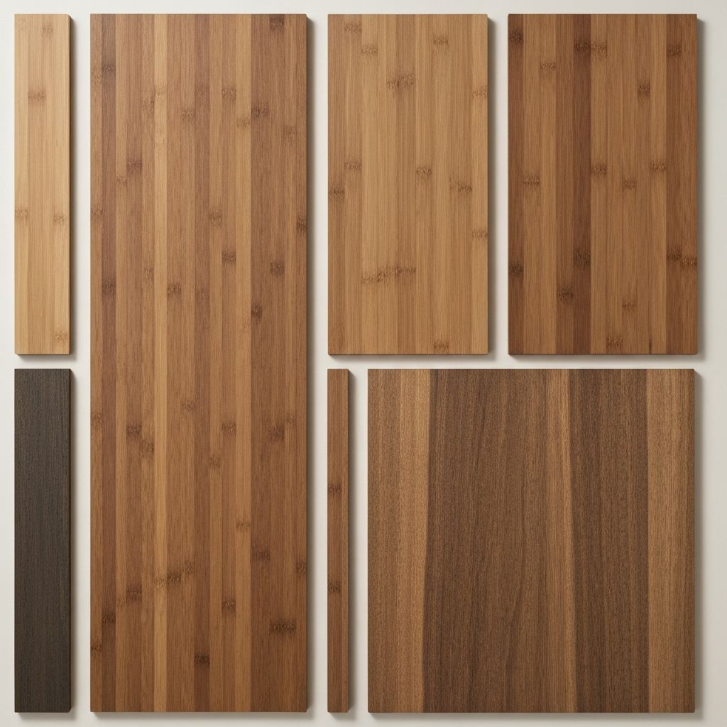 Bamboo Charcoal Wood Veneer Boards | LP03